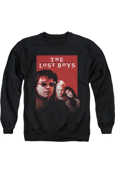 Gildan The Lost Boys Michael David Star Adult Crewneck Sweatshirt In Black