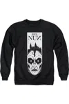 Gildan The Nun Gaze Adult Crewneck Sweatshirt In Black