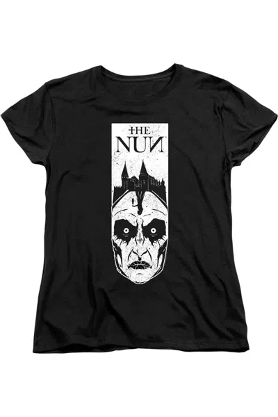 Gildan The Nun Gaze Short Sleeve Women´s Tee / T-shirt In Black