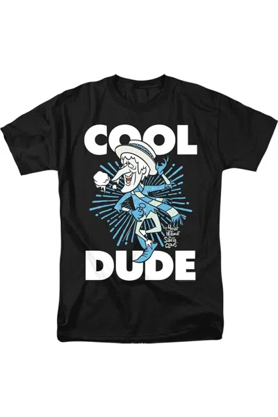 Gildan The Year Without A Santa Claus Cool Dude Short Sleeve Adult Tee / T-shirt In Black