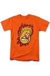 Gildan The Year Without A Santa Claus Heat Miser Short Sleeve Adult Tee / T-shirt In Orange