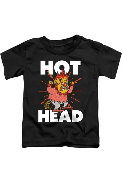 Gildan Kids' The Year Without A Santa Claus Hot Head Short Sleeve Juvenile Tee / T-shirt In Black