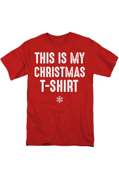 Gildan This Is My Christmas T-shirt Unisex Adult T-shirt In Red