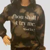 Gildan Thou Sweatshirt In Brown In Multi