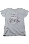 Gildan Tom And Jerry Life Is A Game Short Sleeve Womens Tee / T-shirt In Multi