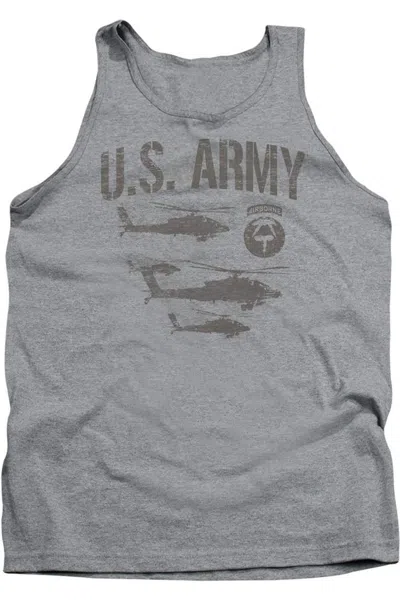 Gildan U. S. Army Airborne Adult Tank In Gray