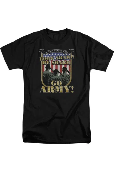 Gildan U. S. Army Go U. S. Army Short Sleeve Adult T-shirt In Black