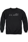 Gildan U. S. Army Helicopter Adult Crewneck Sweatshirt In Black