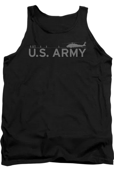 Gildan U. S. Army Helicopter Adult Tank In Black