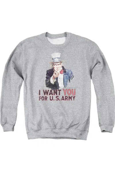 Gildan U. S. Army I Want You Adult Crewneck Sweatshirt In Multi