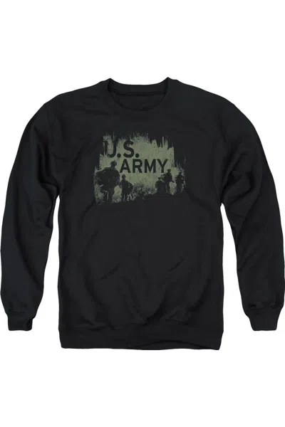 Gildan U. S. Army Soldiers Adult Crewneck Sweatshirt In Black