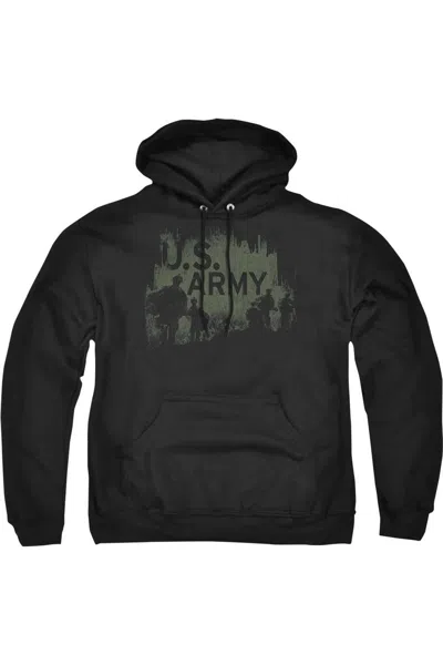Gildan U. S. Army Soldiers Adult Pull Over Hoodie In Black