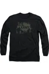 Gildan U. S. Army Soldiers Long Sleeve Adult Tee / T-shirt In Black