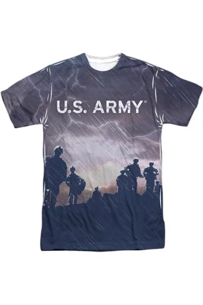 Gildan U. S. Army Up Hill Short Sleeve Adult Poly Crew T-shirt In White