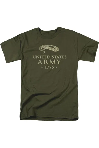 Gildan U. S. Army Well Defend Short Sleeve Adult Tee / T-shirt In Green