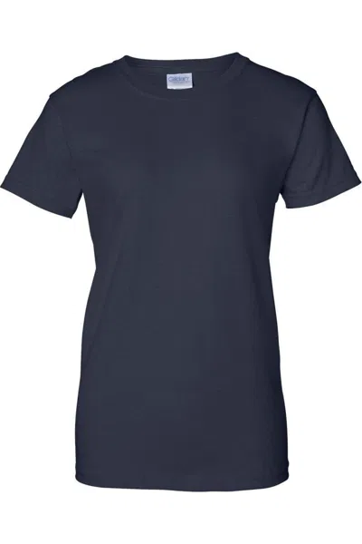 Gildan Ultra Cotton Womens T-shirt In Blue
