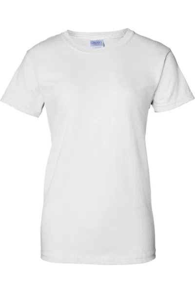Gildan Ultra Cotton Womens T-shirt In White