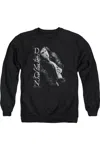 Gildan Vampire Diaries Besides Me Adult Crewneck Sweatshirt In Black