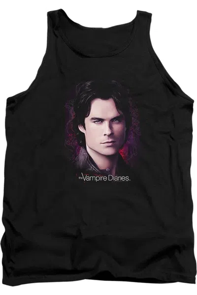 Gildan Vampire Diaries Compelling Adult Tank Top In Black
