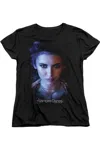 Gildan Vampire Diaries Elena Short Sleeve Womens Tee / T-shirt In Black