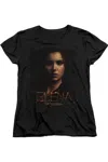 Gildan Vampire Diaries Elena Smokey Veil Short Sleeve Womens Tee / T-shirt In Black