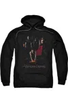 Gildan Vampire Diaries Fire Adult Pull Over Hoodie / Hooded Sweatshirt In Black