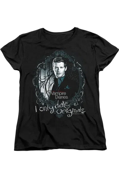 Gildan Vampire Diaries Originals Short Sleeve Womens Tee / T-shirt In Black