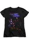 Gildan Vampire Diaries Tempted Short Sleeve Womens Tee / T-shirt In Black