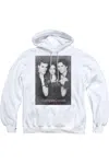 Gildan Vampire Diaries That Was Then Adult Pull Over Hoodie / Hooded Sweatshirt In White