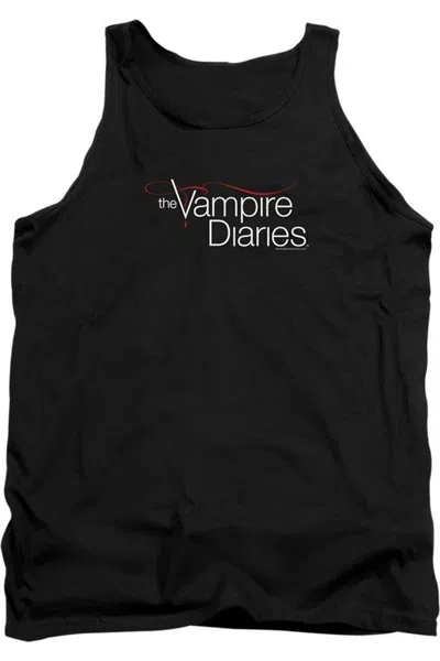 Gildan Vampire Diaries Tvd Logo Adult Tank Top In Black