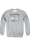 Gildan Where The Wild Things Are Cover Art Adult Crewneck Sweatshirt In Multi