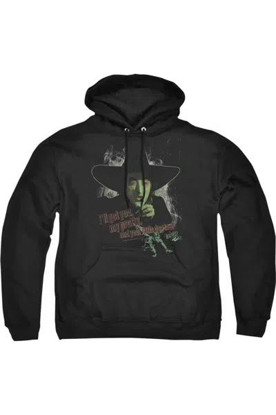 Gildan Wizard Of oz And Your Little Dog Too Adult Pull Over Hoodie / Hooded Sweatshirt In Black