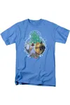 Gildan Wizard Of oz Emerald City Short Sleeve Adult Tee / T-shirt In Multi