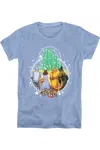 Gildan Wizard Of oz Emerald City Short Sleeve Womens Tee / T-shirt In Multi