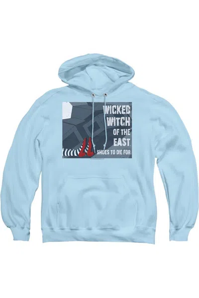 Gildan Wizard Of oz Shoes To Die For Adult Pull Over Hoodie / Hooded Sweatshirt In Blue