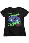 Gildan Wonder Woman 84 84 Eye Short Sleeve Women´s Tee / T-shirt In Black