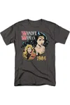 Gildan Wonder Woman 84 84 Retro Short Sleeve Adult Tee / T-shirt In Pink