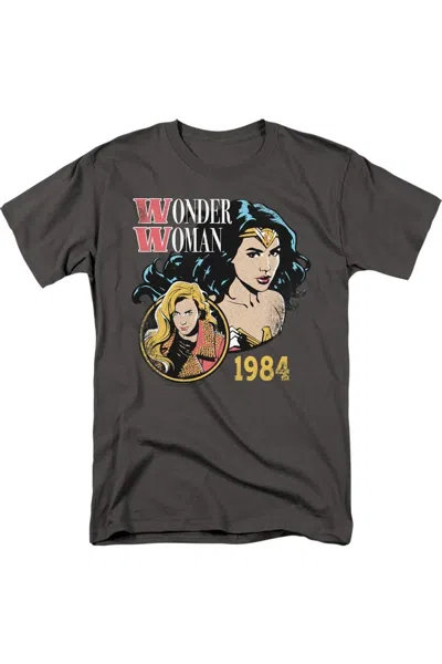 Gildan Wonder Woman 84 84 Retro Short Sleeve Adult Tee / T-shirt In Pink