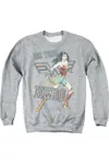 Gildan Wonder Woman 84 Be The Hero Adult Crewneck Sweatshirt In Multi