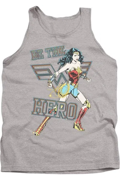 Gildan Wonder Woman 84 Be The Hero Adult Tank Top In Brown