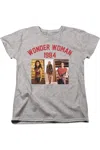 Gildan Wonder Woman 84 Collegiate Montage Short Sleeve Women´s Tee / T-shirt In Multi