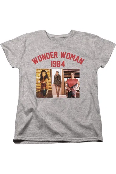 Gildan Wonder Woman 84 Collegiate Montage Short Sleeve Women´s Tee / T-shirt In Multi