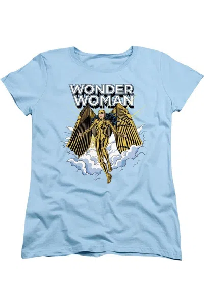 Gildan Wonder Woman 84 Glorious Wonder Short Sleeve Women´s Tee / T-shirt In Blue