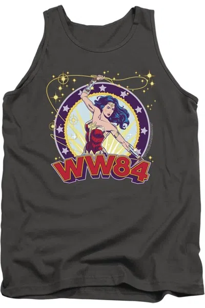 Gildan Wonder Woman 84 Lasso Star Adult Tank Top In Pink