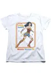 Gildan Wonder Woman 84 Retro Justice 84 Short Sleeve Women´s Tee / T-shirt In White