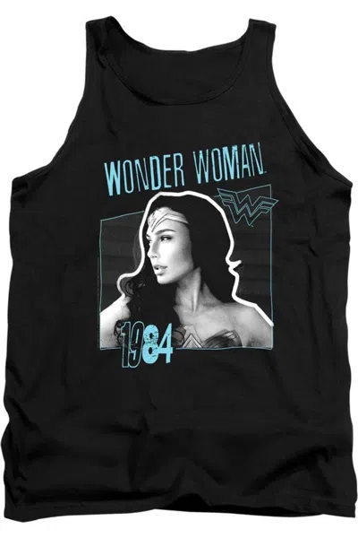 Gildan Wonder Woman 84 Space Poster Adult Tank Top In Black