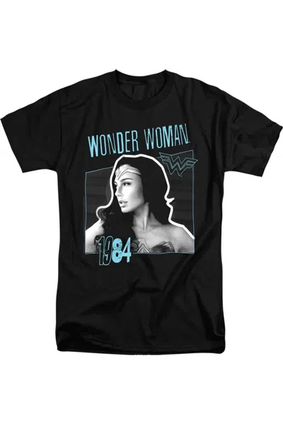 Gildan Wonder Woman 84 Space Poster Short Sleeve Adult Tall Tee / T-shirt In Black