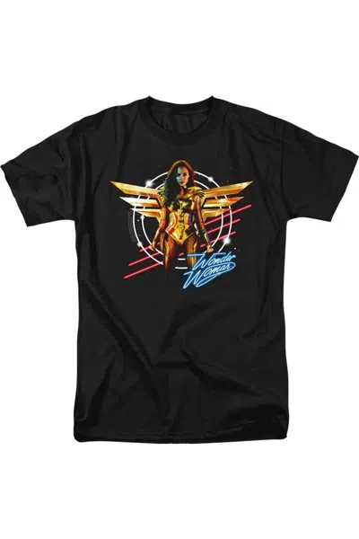 Gildan Wonder Woman 84 Space Poster Short Sleeve Adult Tee / T-shirt In Black