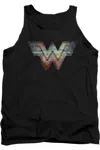 Gildan Wonder Woman 84 Static Logo Adult Tank Top In Black