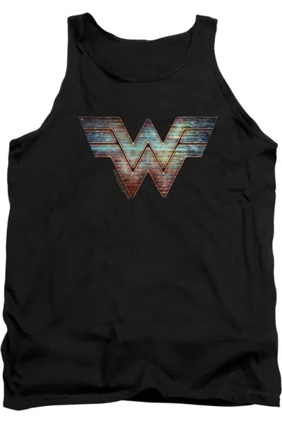 Gildan Wonder Woman 84 Static Logo Adult Tank Top In Black